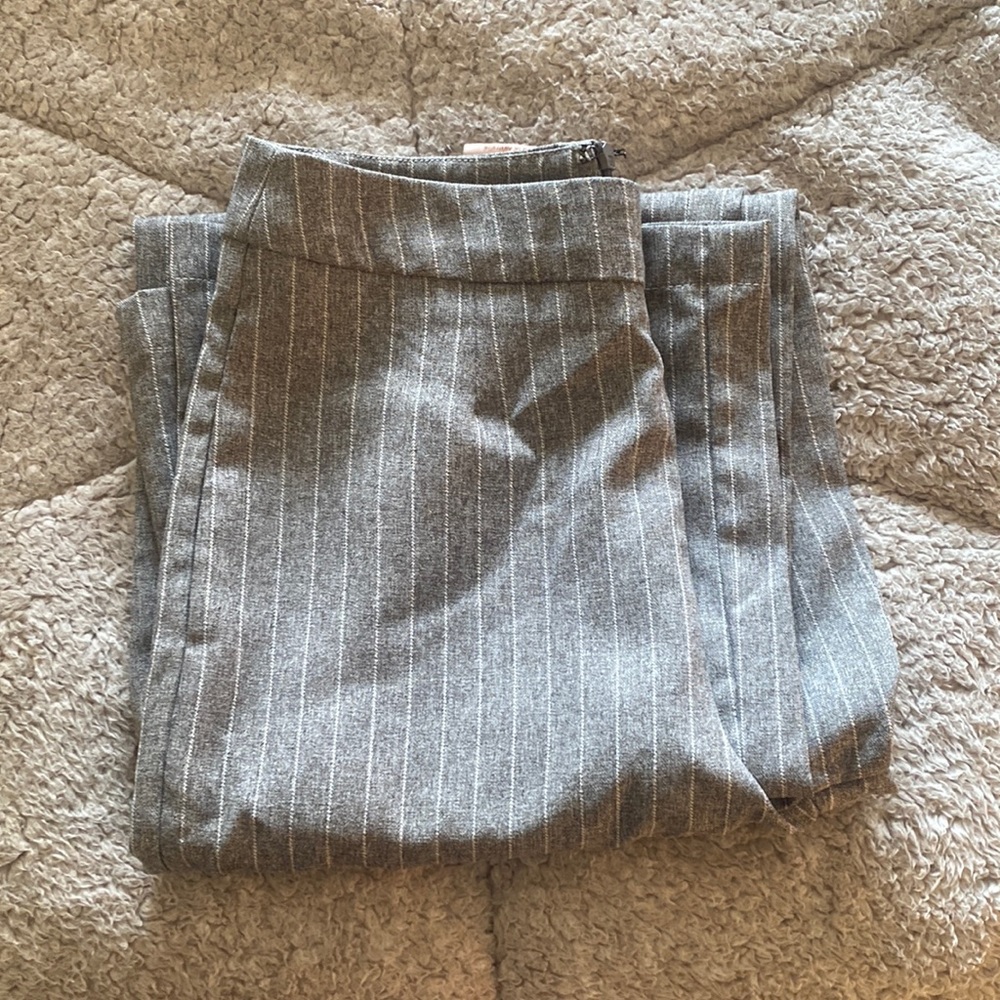 Striped trousers